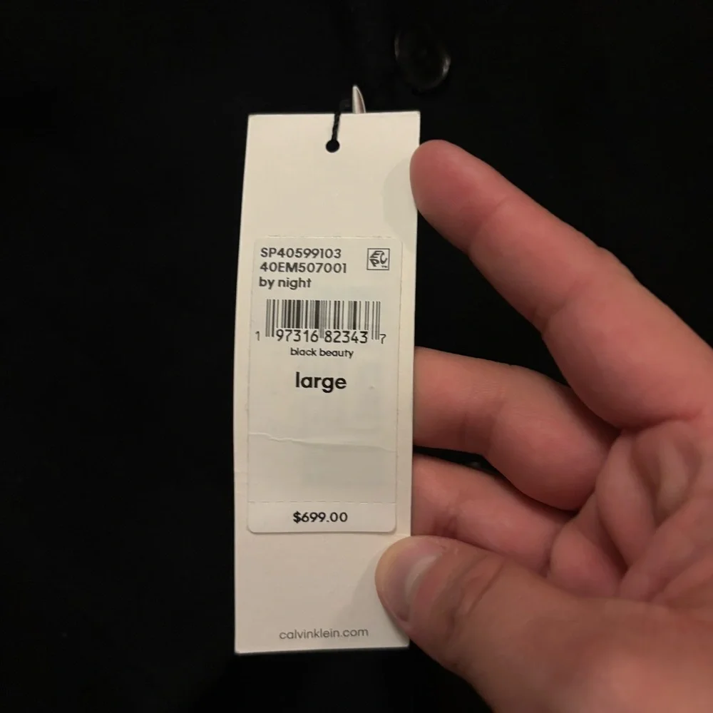 Calvin Klien Trench Coat - Picture 2 of 2